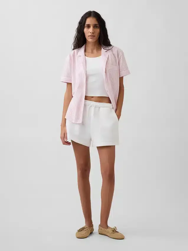 Chemise de pyjama en popeline