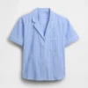 Chemise de pyjama en popeline