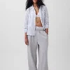 Chemise de pyjama en popeline