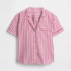Chemise de pyjama en popeline