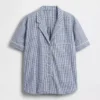 Chemise de pyjama en popeline