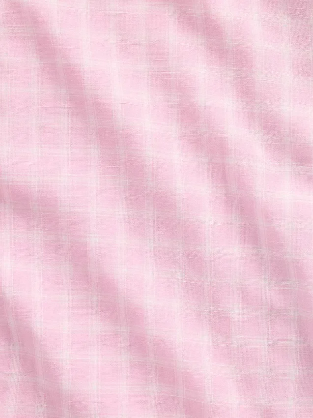 Chemise de pyjama oversize en gaze froissée