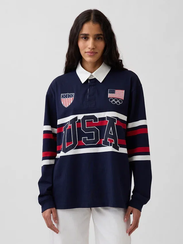 Chemise de rugby Team USA pour adulte