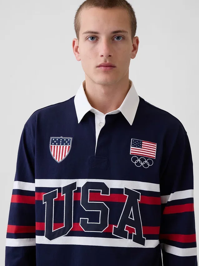 Chemise de rugby Team USA pour adulte