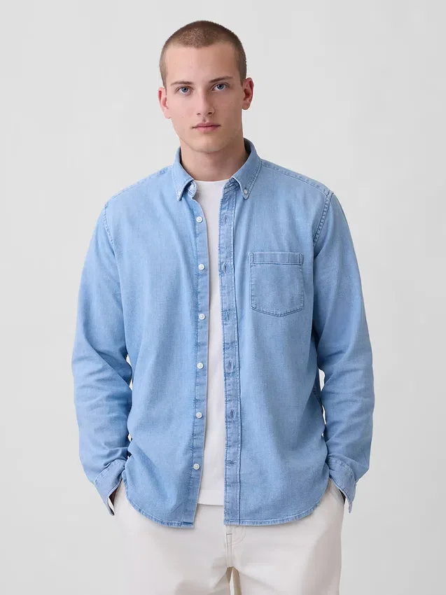 Chemise en denim