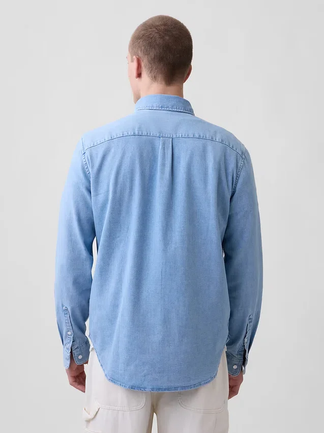 Chemise en denim