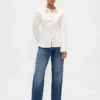 Chemise en denim cintrée