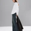 Chemise en denim cintrée