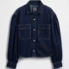 Chemise en denim à manches ballon GAP × Hfr par Latoucha