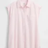 Chemise en denim ultra-doux GAP × Hfr à épaules larges, par Nicole Benefield Portfolio