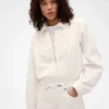 Chemise en denim zippée GAP × Victoria Beckham