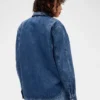 Chemise en denim zippée GAP × Victoria Beckham