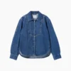 Chemise en denim zippée GAP × Victoria Beckham