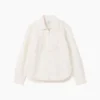 Chemise en denim zippée GAP × Victoria Beckham