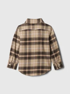 Chemise en flanelle de coton bio pour Bébé & Enfant