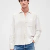 Chemise en flanelle à la coupe décontractée