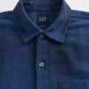 Chemise en flanelle à la coupe décontractée