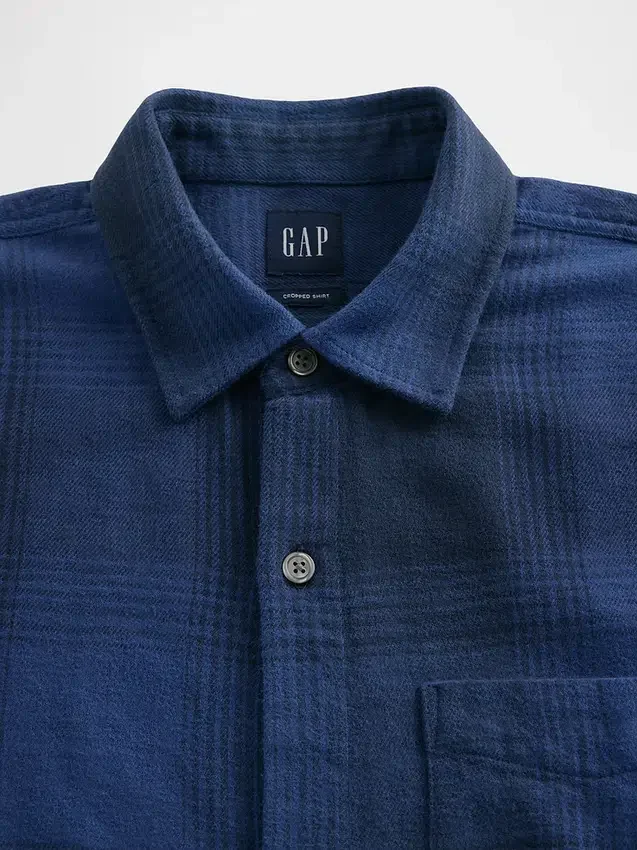 Chemise en flanelle à la coupe décontractée