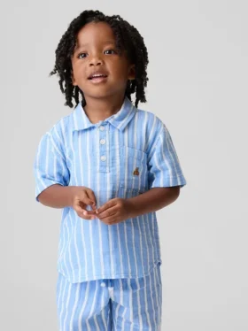 Chemise en gaze de coton imprimée pour Bébé & Enfant