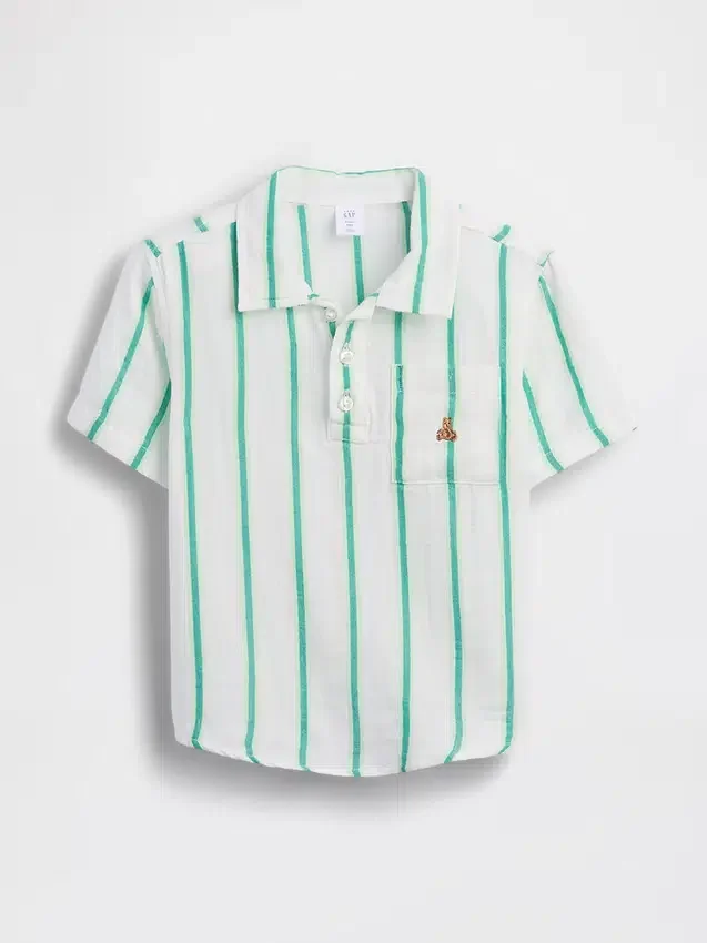Chemise en gaze de coton imprimée pour Bébé & Enfant