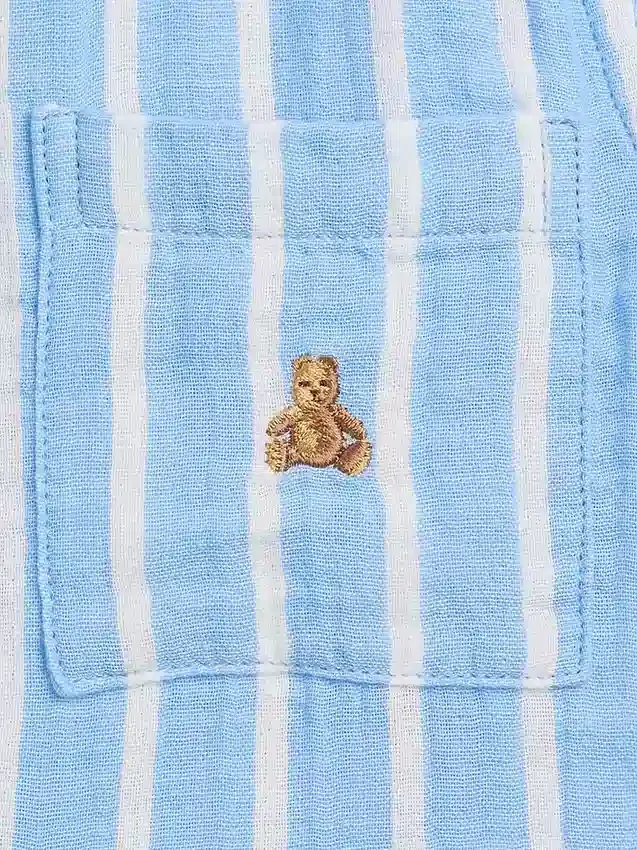 Chemise en gaze de coton imprimée pour Bébé & Enfant