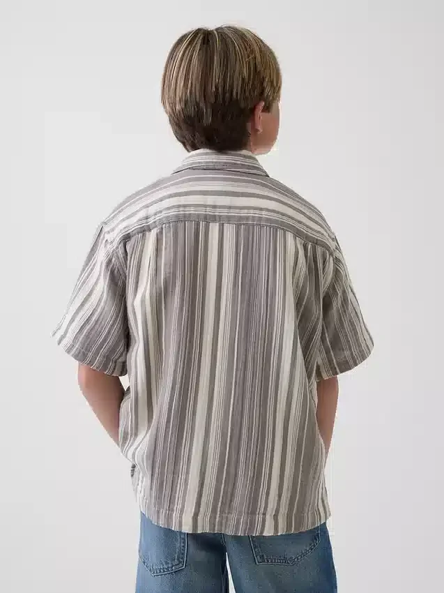 Chemise en gaze de coton pour enfant