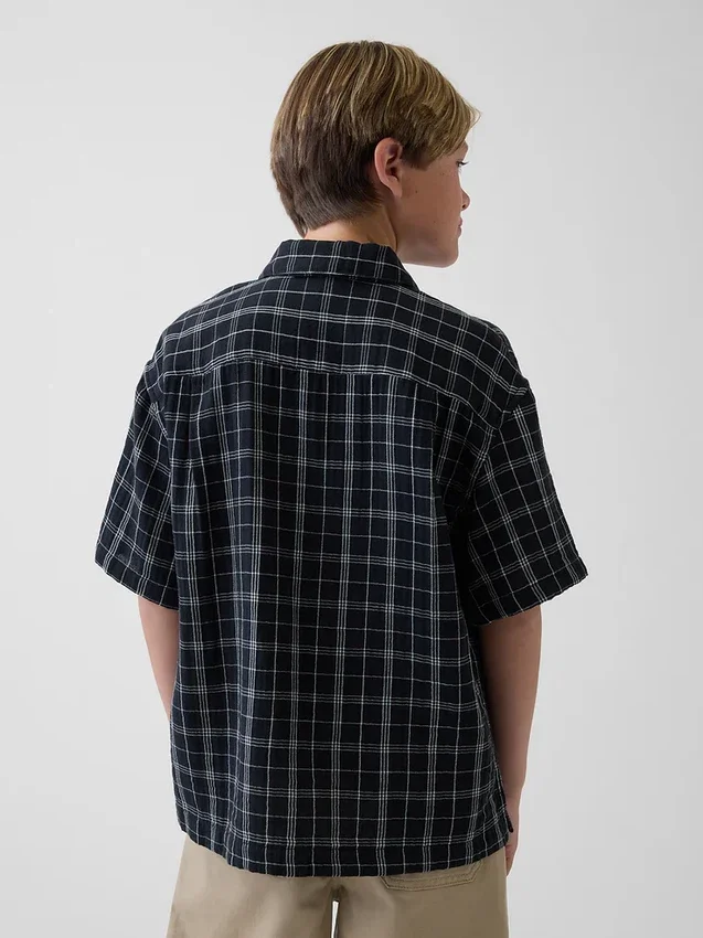Chemise en gaze de coton pour enfant