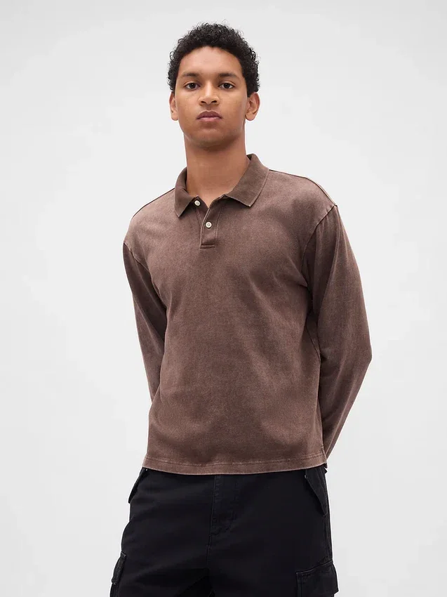 Chemise en jersey épais