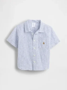 Chemise en lin et coton pour Bébé & Enfant