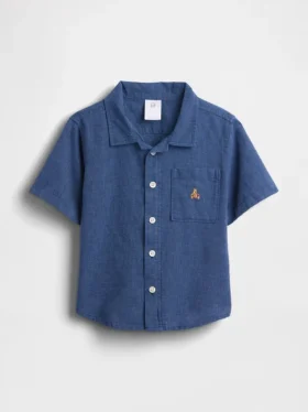Chemise en lin et coton pour Bébé & Enfant