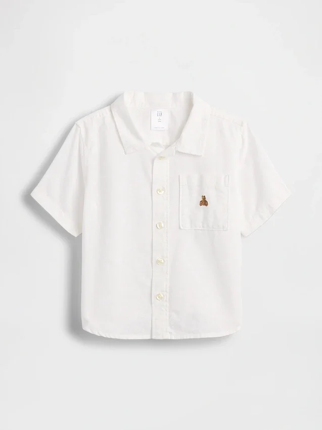 Chemise en lin et coton pour Bébé & Enfant