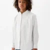 Chemise en popeline de coton bio pour enfant