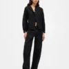Chemise florale en voile transparent