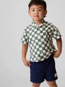 Chemise imprimée en popeline de coton bio pour Bébé & Enfant