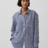 Chemise oversize 100 % lin