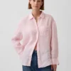 Chemise oversize 100 % lin