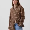 Chemise oversize 100 % lin