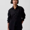 Chemise oversize 100 % lin