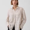 Chemise oversize 100 % lin
