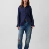 Chemise oversize 100 % lin