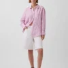 Chemise oversize 100 % lin