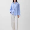 Chemise oversize 100 % lin