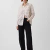Chemise oversize 100 % lin
