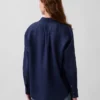 Chemise oversize 100 % lin