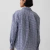 Chemise oversize 100 % lin