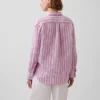 Chemise oversize 100 % lin