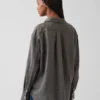 Chemise oversize 100 % lin