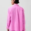 Chemise oversize 100 % lin