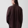Chemise oversize 100 % lin