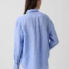 Chemise oversize 100 % lin